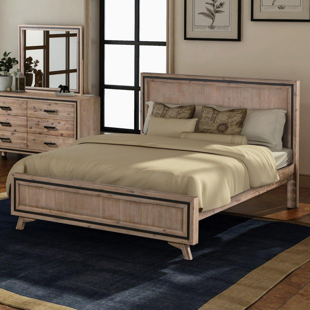 Decon Queen Bed - House Things Furniture > Bedroom