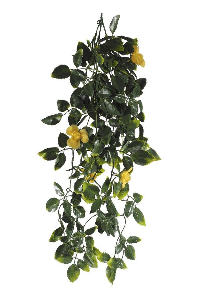 Yellow Mixed Hanging Foliage UV 60cm - Housethings 