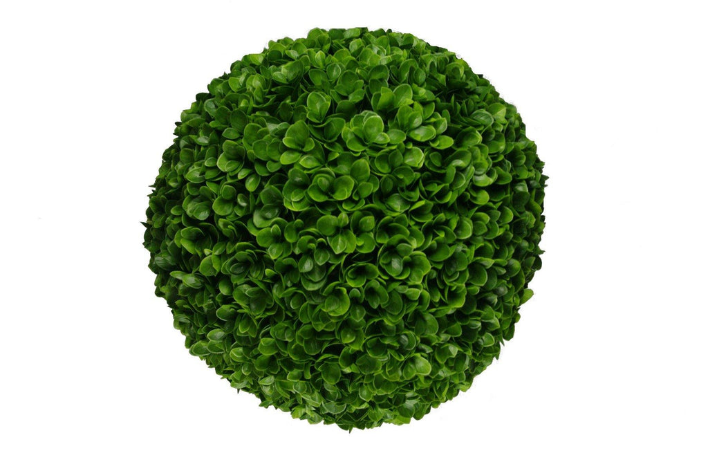 Large Clover Hedge Topiary Ball UV Resistant 48cm - Housethings 