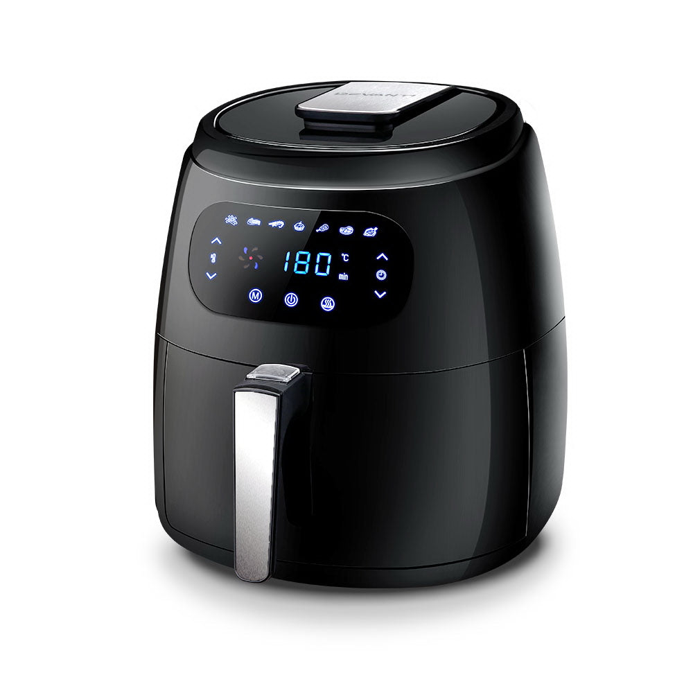 Devanti Air Fryer 8.5L LCD Digital Oil Free Deep Frying Cooker - House Things Appliances > Kitchen Appliances