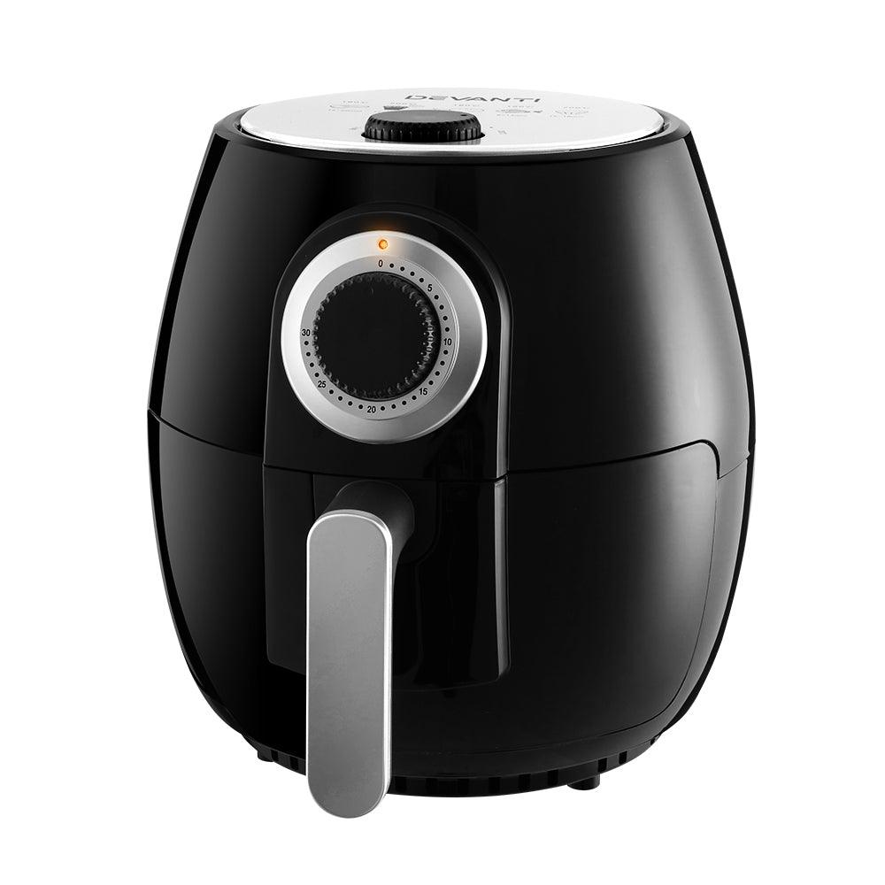 Air Fryer 4L Fryers Oil Free Oven Healthy Cooker Black - House Things 