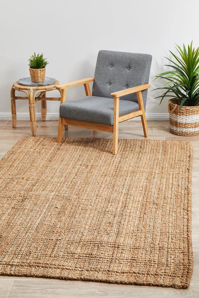 Earthly Terracotta Natural Rug - House Things Atrium Collection