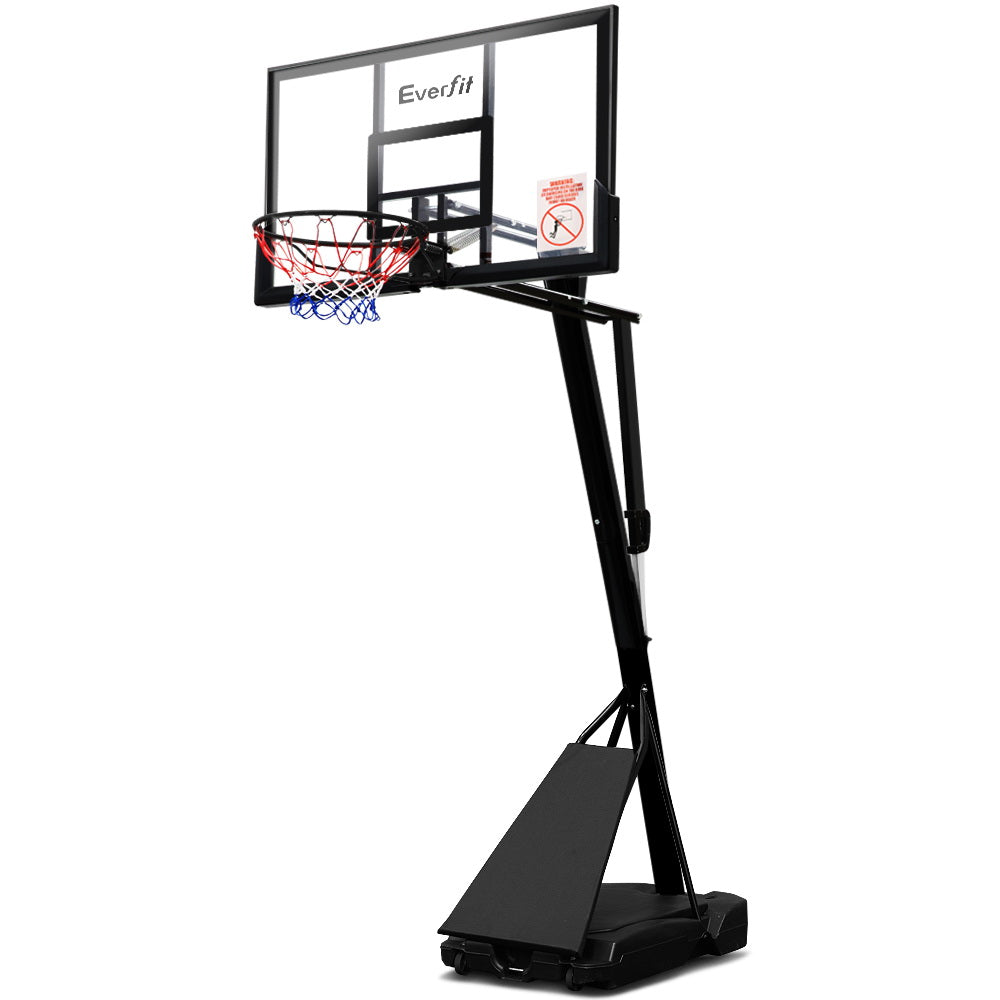 Everfit Pro Portable Basketball Stand System Ring Hoop Net Height Adjustable 3.05M - House Things Sports & Fitness > Basketball & Accessories
