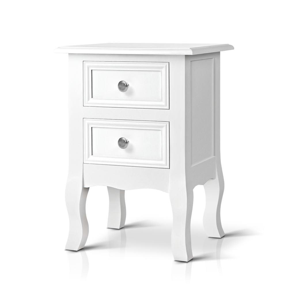 Bedside Tables Drawers French - House Things Brand > Artiss