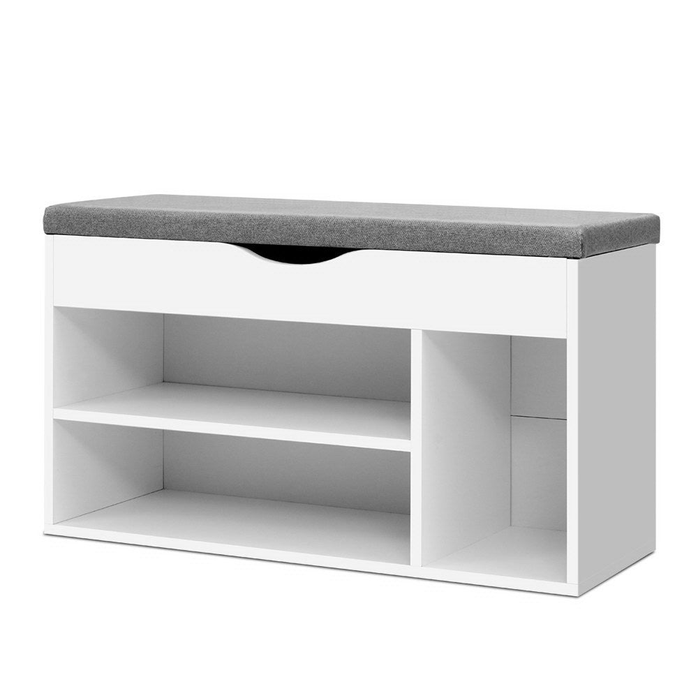 Shoe Cabinet Bench Shoes Organiser - House Things Furniture > Living Room