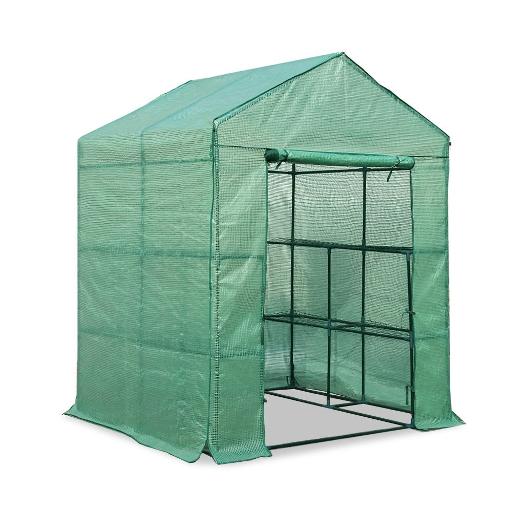 Greenfingers Greenhouse Green House Tunnel 2MX1.55M Garden Shed Storage Plant - House Things Home & Garden > Green Houses