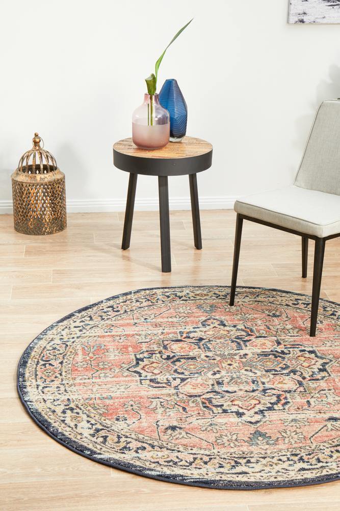 Legacy 851 Brick Round Rug - House Things Legacy Collection