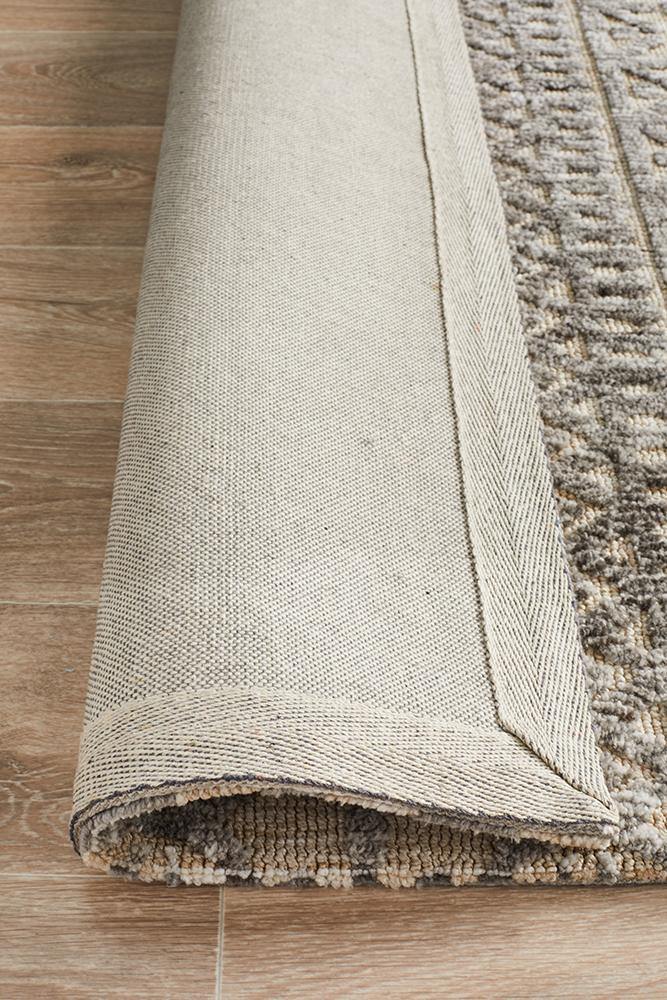 Levi Jemma Natural Grey Rug - House Things Levi Collection