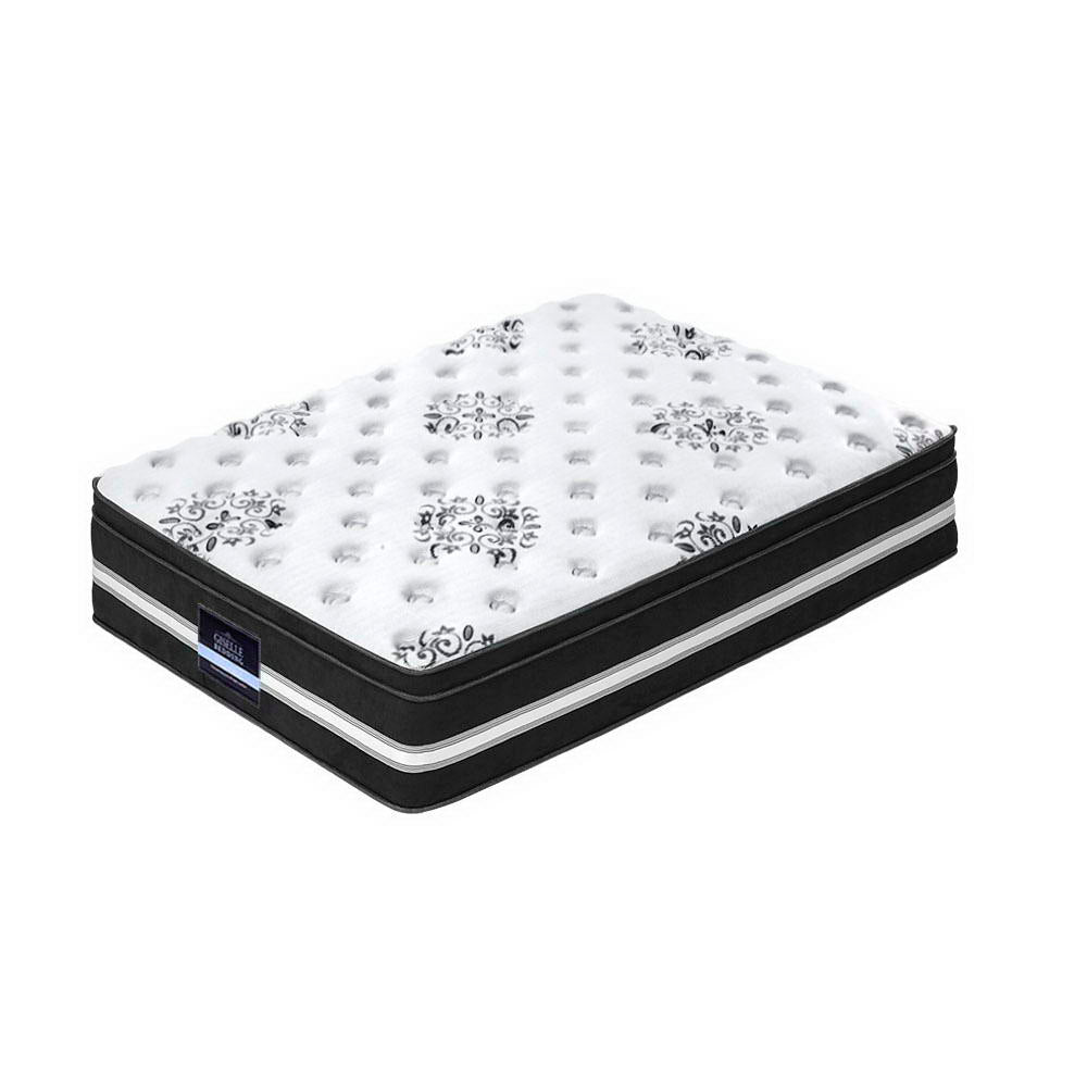 Giselle Bedding Single Size Mattress Bed COOL GEL Memory Foam Euro Top Pocket Spring 34cm - House Things Furniture > Bedroom