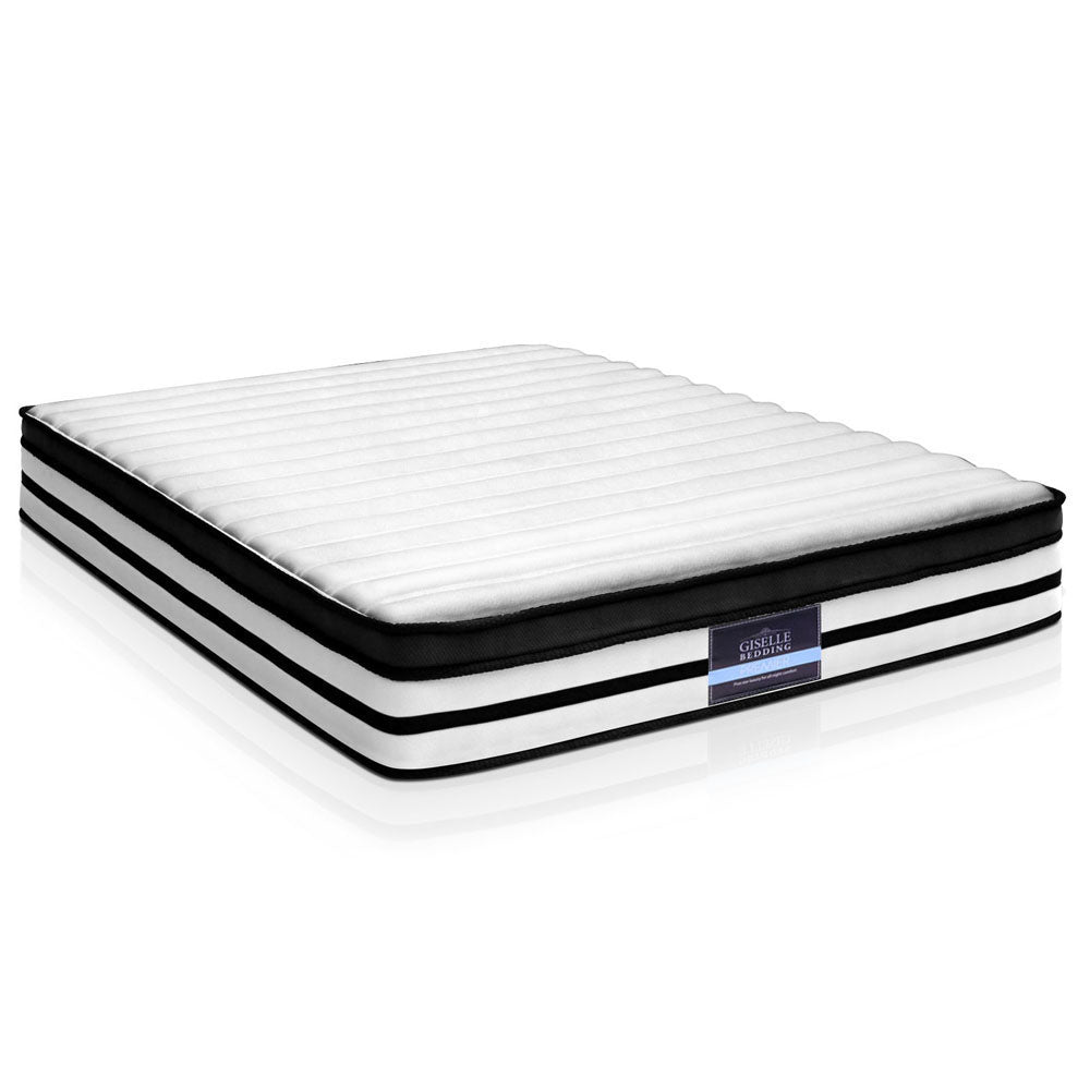 Double Size 27cm Thick Foam Spring Mattress - House Things Furniture > Mattresses