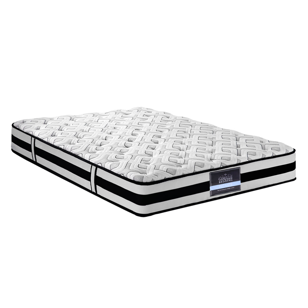 Queen Size Spring Foam Mattress Giselle Bedding - House Things Furniture > Mattresses