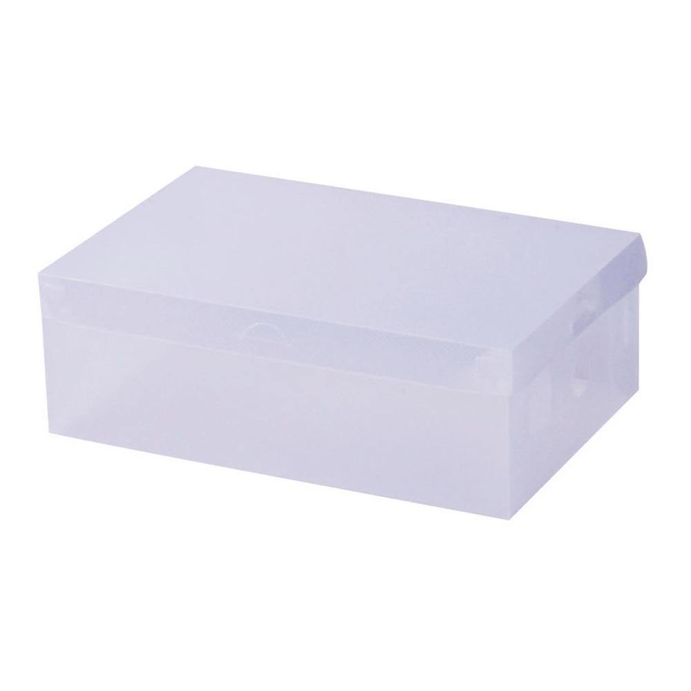 Set of 20 Transparent Stackable Shoe Storage Box - House Things Home & Garden > Storage