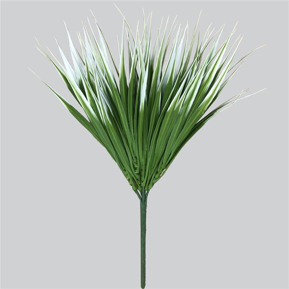 White Tipped Grass Stem UV Resistant 35cm - Housethings 