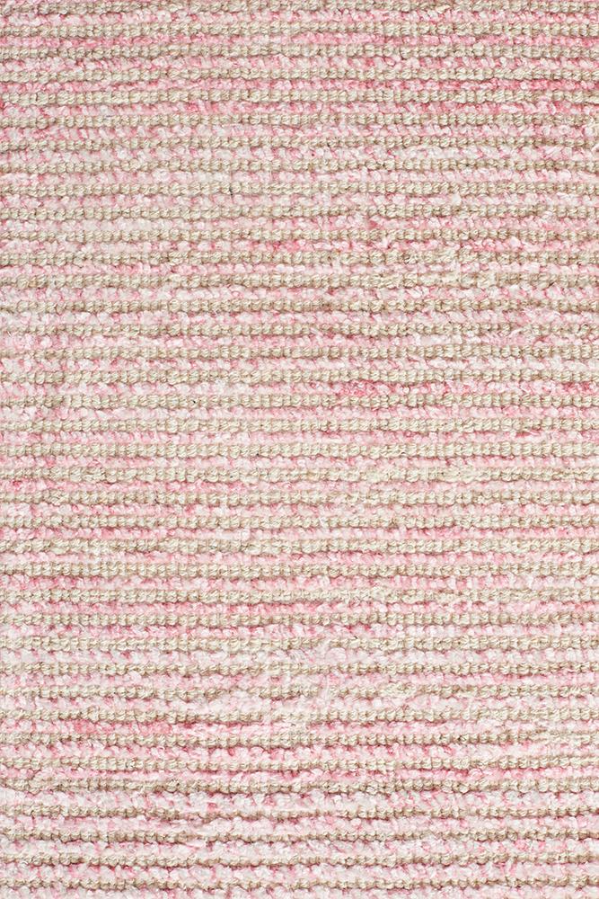 Allure Rose Cotton Rayon Rug