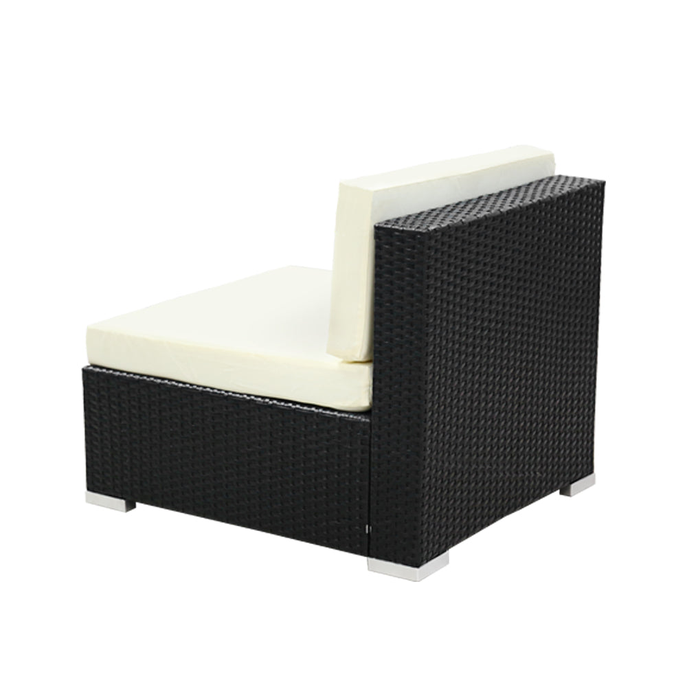 3pc Outdoor Wicker Lounge Sofa Furniture Set