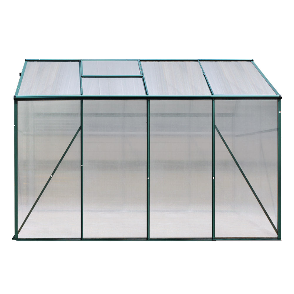 Greenfingers Greenhouse 2.52x1.9x1.83m Aluminium Green House Garden Shed