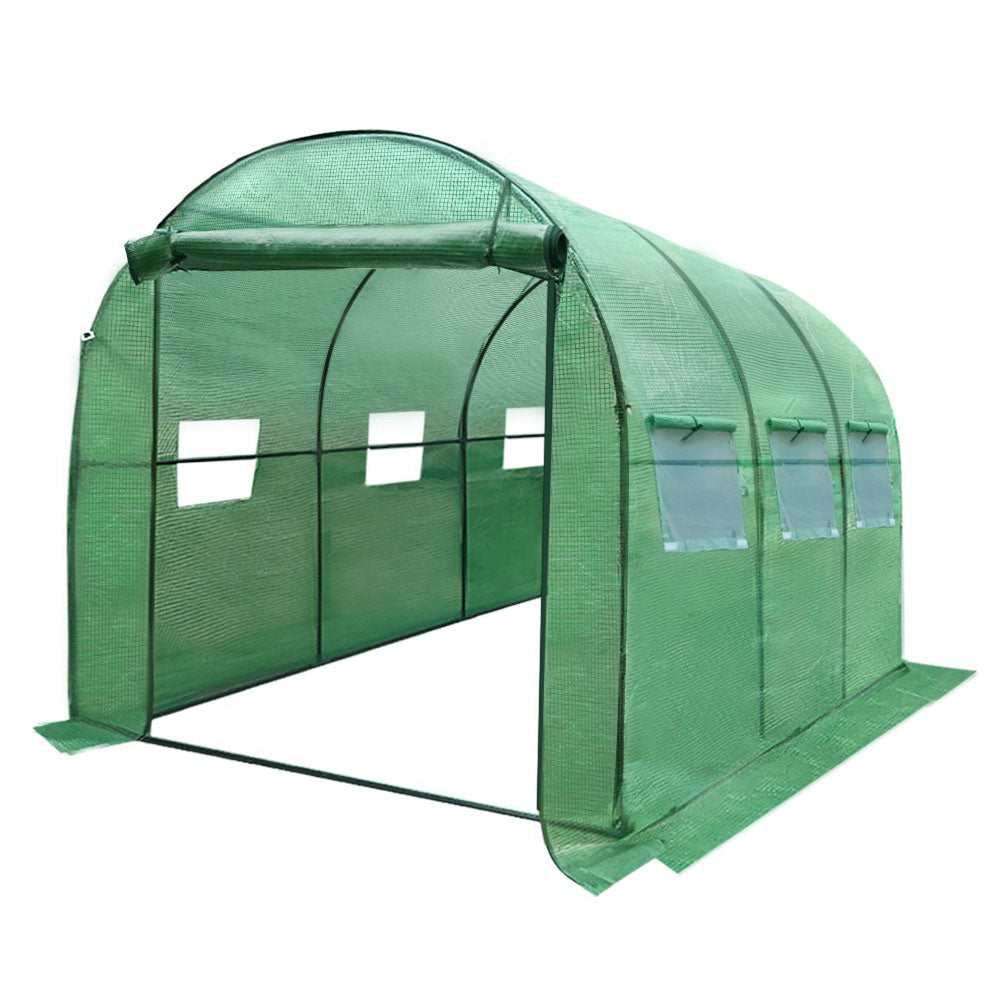 Greenfingers Greenhouse Garden Shed Green House 3X2X2m Greenhouses Storage Lawn