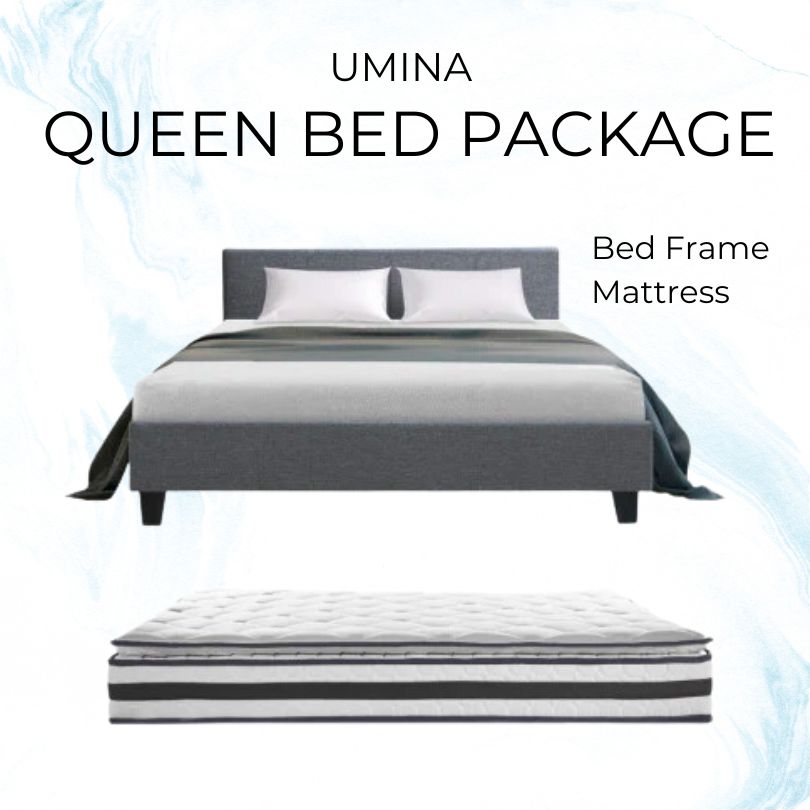 Bed and Mattress Package Medium Firm 6.0
