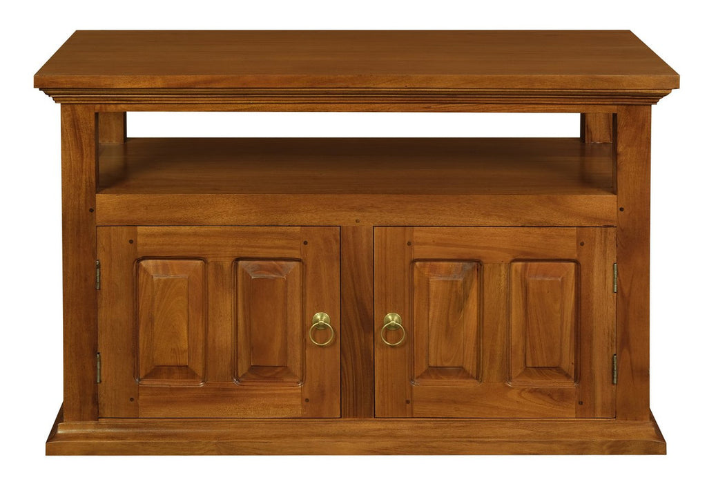 Tasmania 2 Door TV Stand Light Pecan
