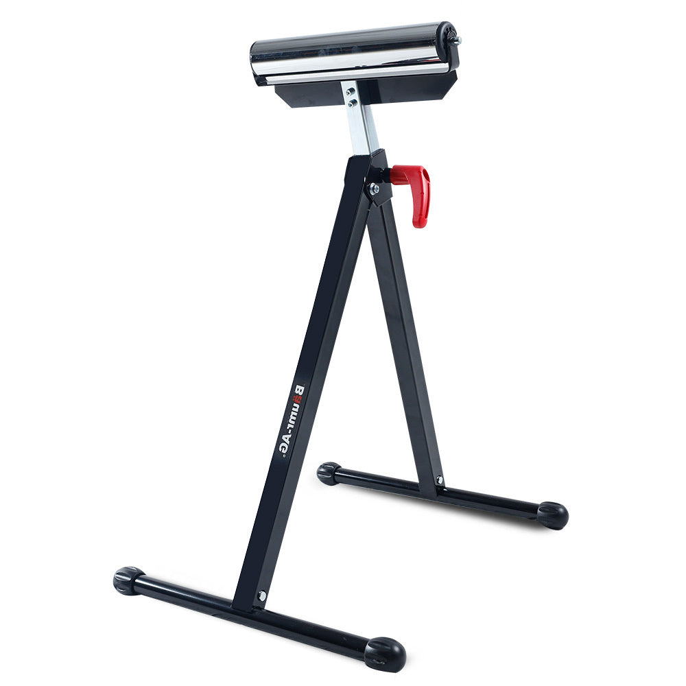 Baumr Height Adjustable Roller Support Stand, 60kg Capacity, Folding