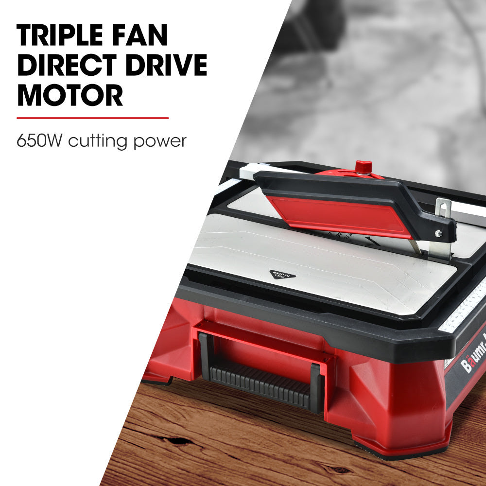 Baumr 650W Electric Tile Saw Cutter with 180mm (7") Blade