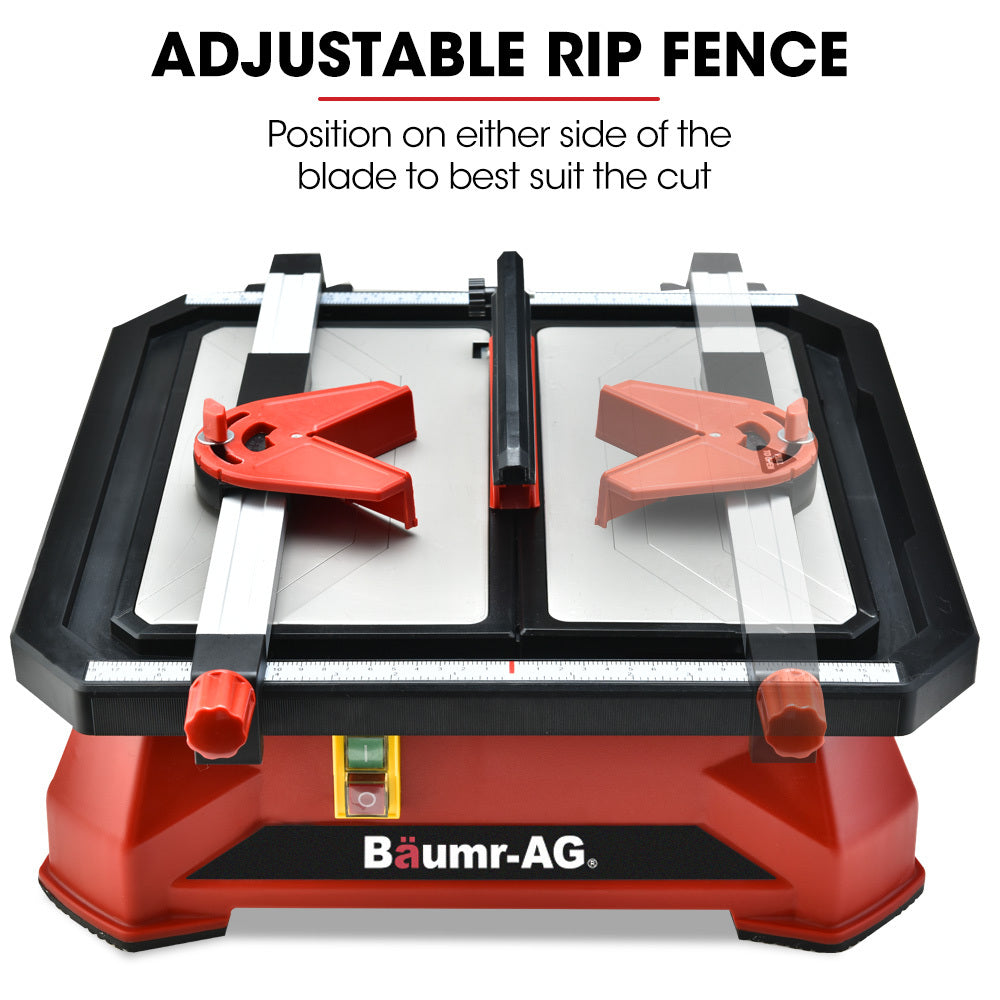 Baumr 650W Electric Tile Saw Cutter with 180mm (7") Blade