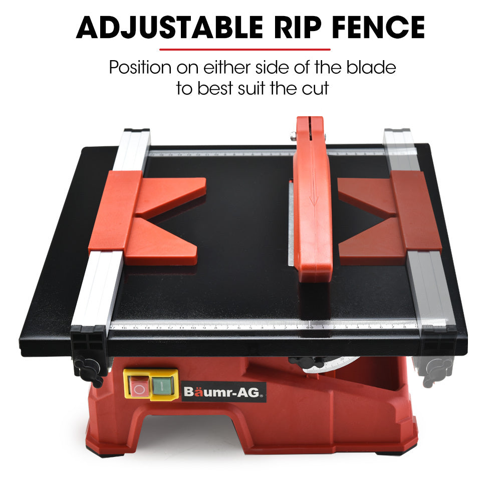 Baumr 600W Electric Tile Saw Cutter with 180mm (7") Blade