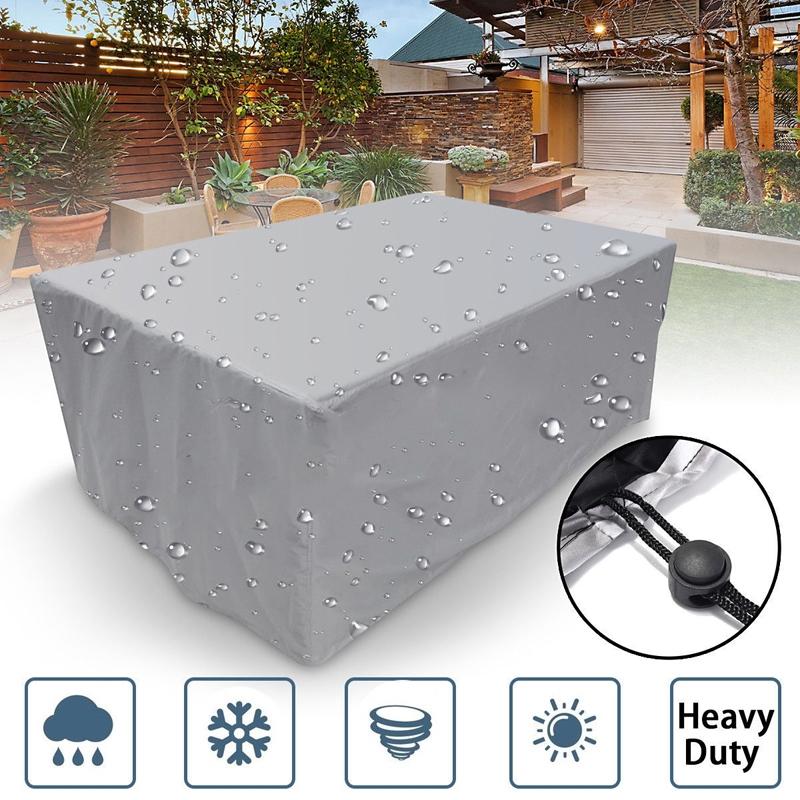 Waterproof Outdoor Table and Chair Cover - 205x104x71cm