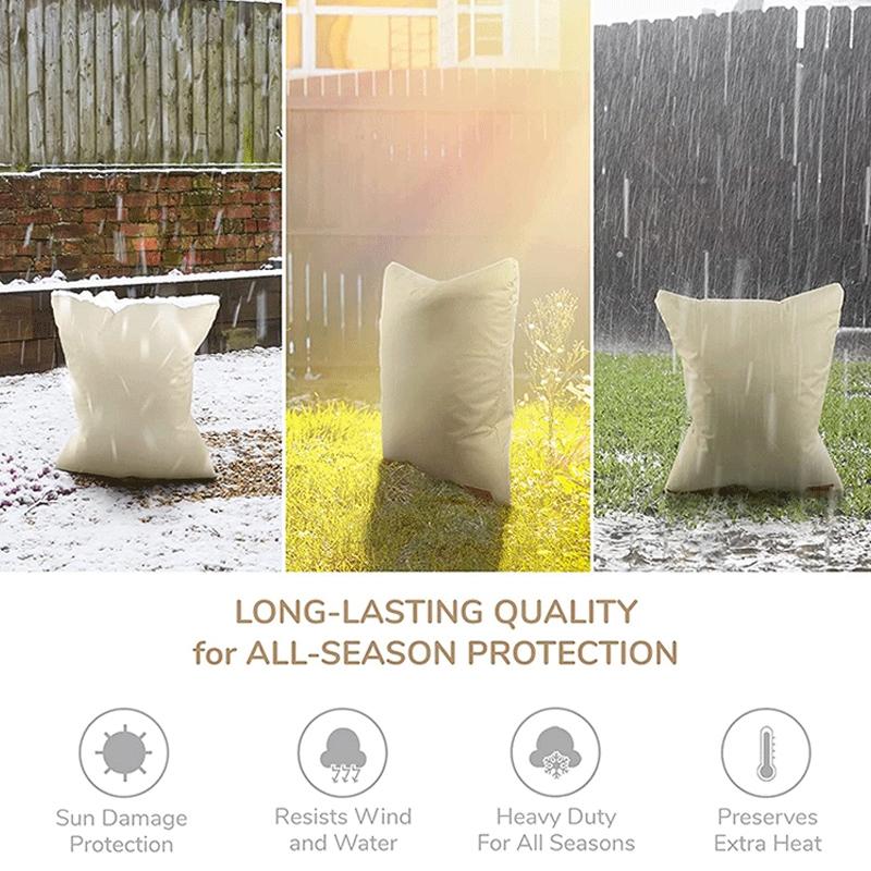 Anti-freeze Outdoor Faucet Protector - 63 x 77cm - Backflow Valve