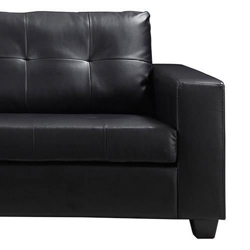 Nessa Sofa Black 3 Seater - Housethings 