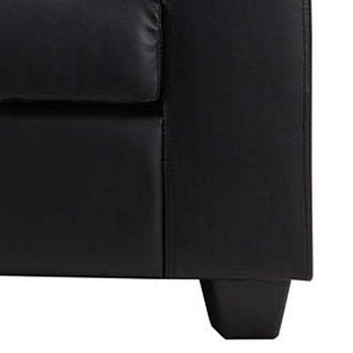 Nessa Sofa Black 2 Seater - Housethings 