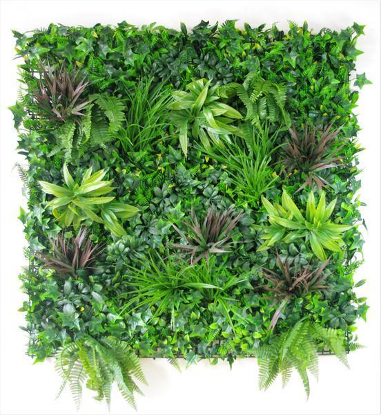 Coastal Greenery Vertical Garden 100cm x 100cm - House Things Home & Garden > Artificial Plants