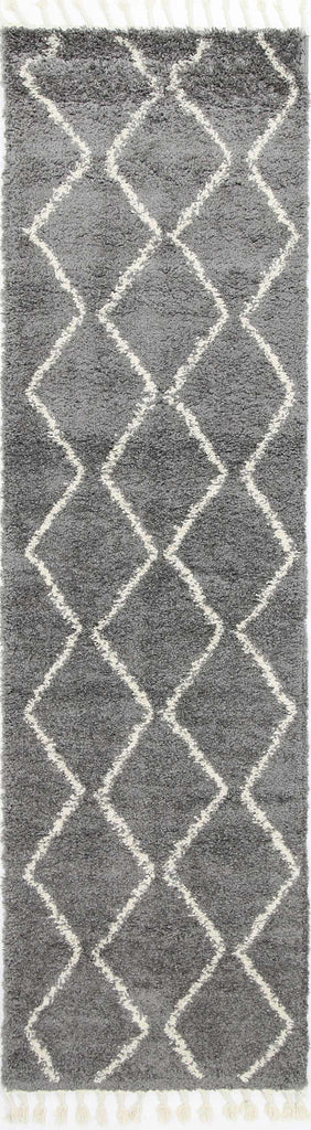 Hassi Totem Grey Rug - House Things Morrocan