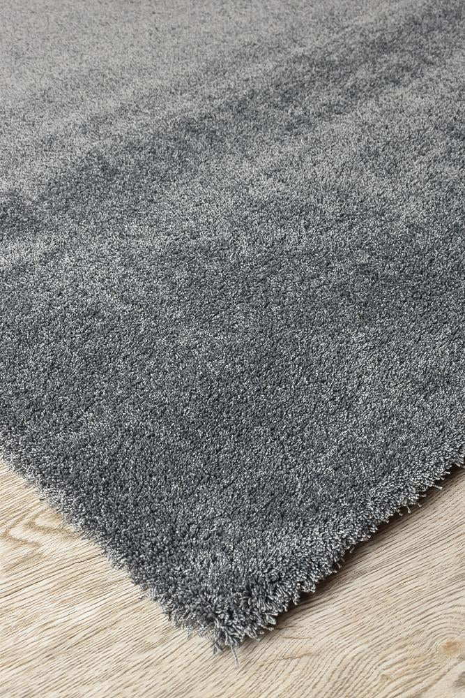 Touch Super Soft Charcoal Rug 71301-100 - House Things MODERN