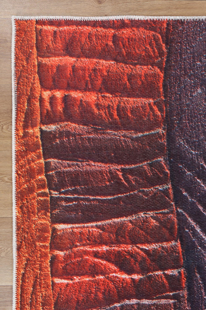 Aboriginal Art Rug Close Up