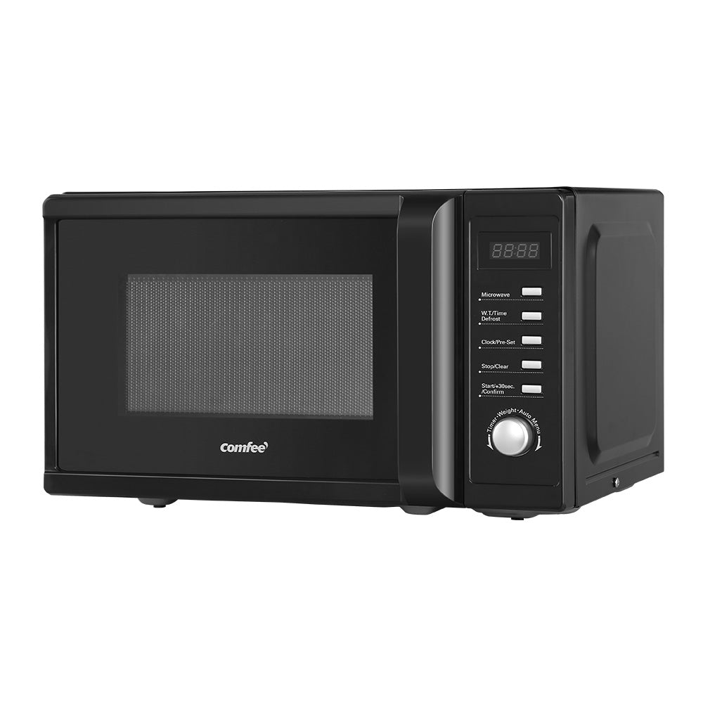Comfee 20L Microwave Oven 700W Countertop Kitchen Cooker Black - House Things Appliances > Kitchen Appliances