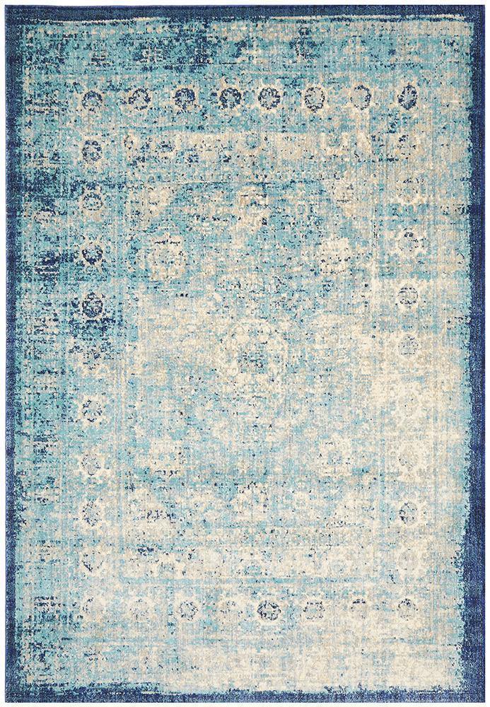 Arriana Blue Rug - House Things Anastasia Collection