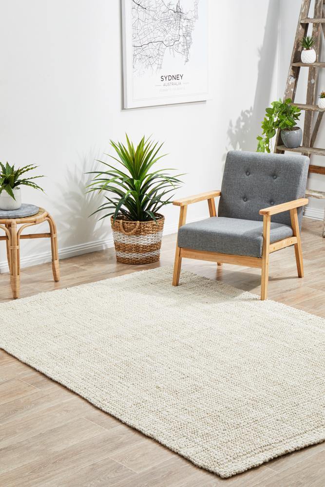 Earthly Sand Bleach Rug - House Things Atrium Collection