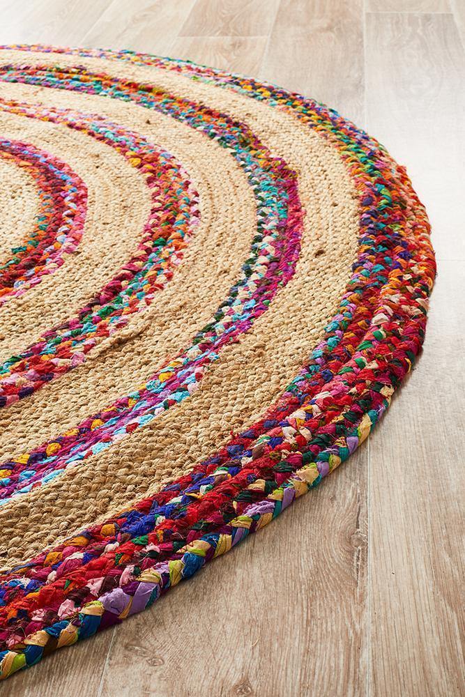 Serra Cotton and Jute Rug - House Things Atrium Collection