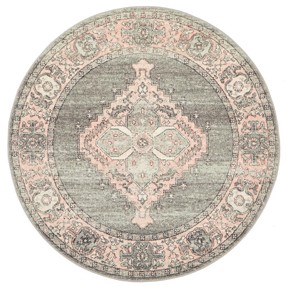 Park Lane Greyish Round Rug - House Things Avenue Collection