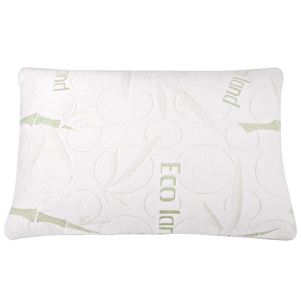 Set of 2 Bamboo Pillow with Memory Foam - House Things Home & Garden > Bedding