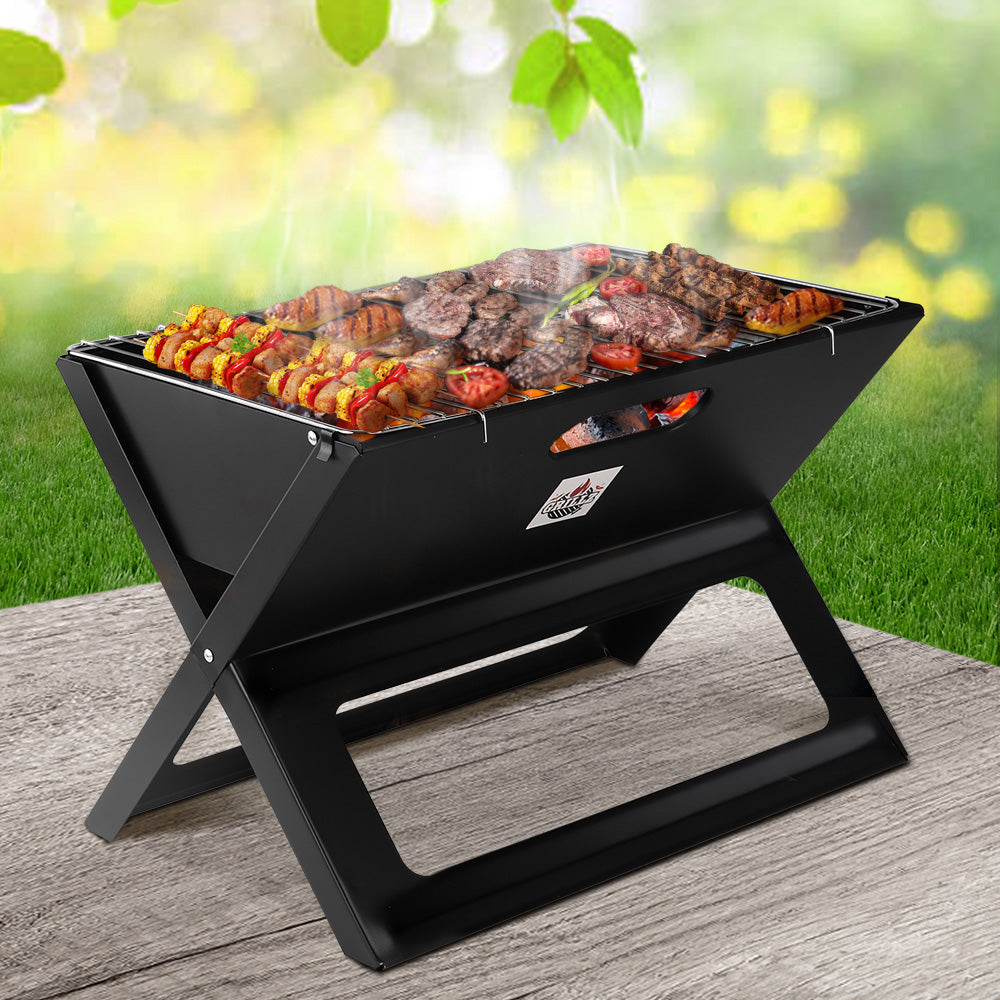 Grillz Notebook Portable Charcoal BBQ Grill - House Things Home & Garden > BBQ