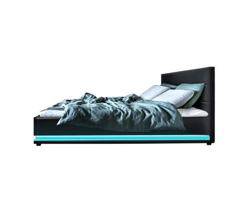 BONDI Queen LED Bed & Mattress Package - House Things 