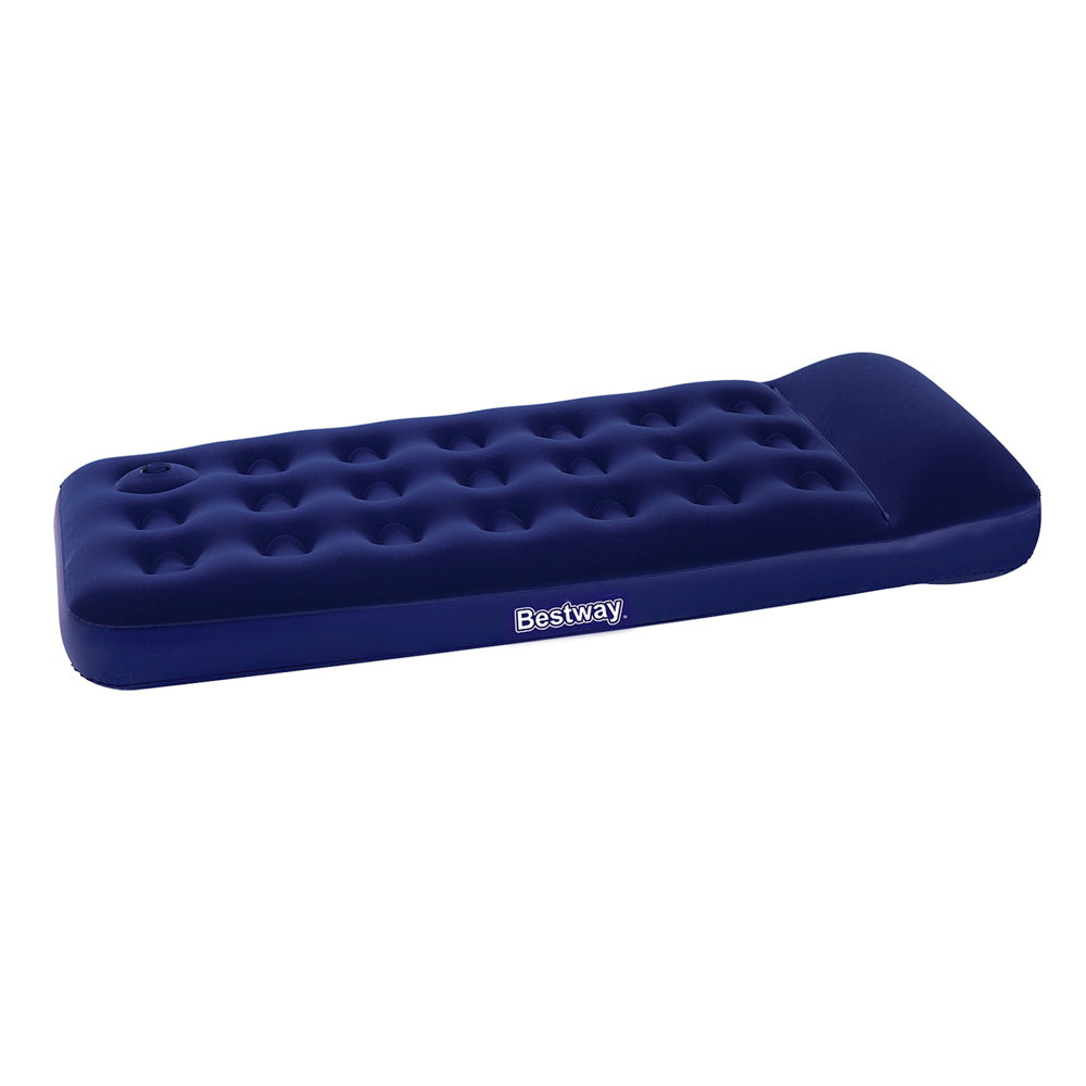 Single Size Inflatable Air Mattress - Navy - House Things Outdoor > Camping