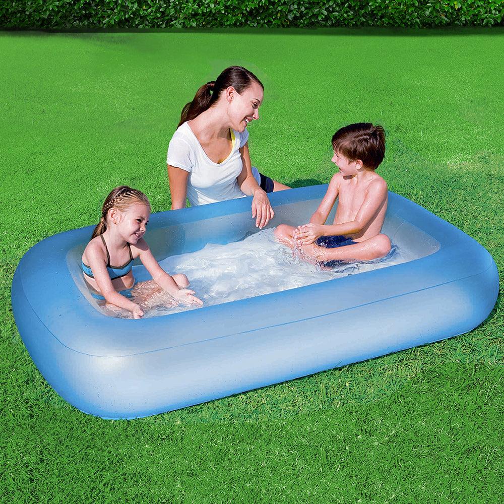 Above Ground Kids Inflatable Swimming Pool - House Things 