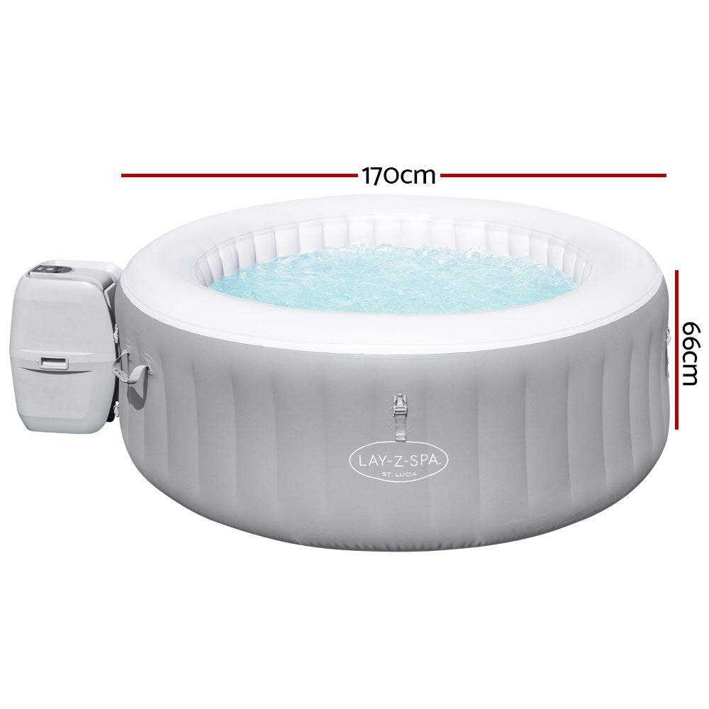 Bestway Inflatable Spa Pool Massage Portable Hot Tub Lay-Z Spa Mini Bath Pools - House Things Home & Garden > Pool & Accessories