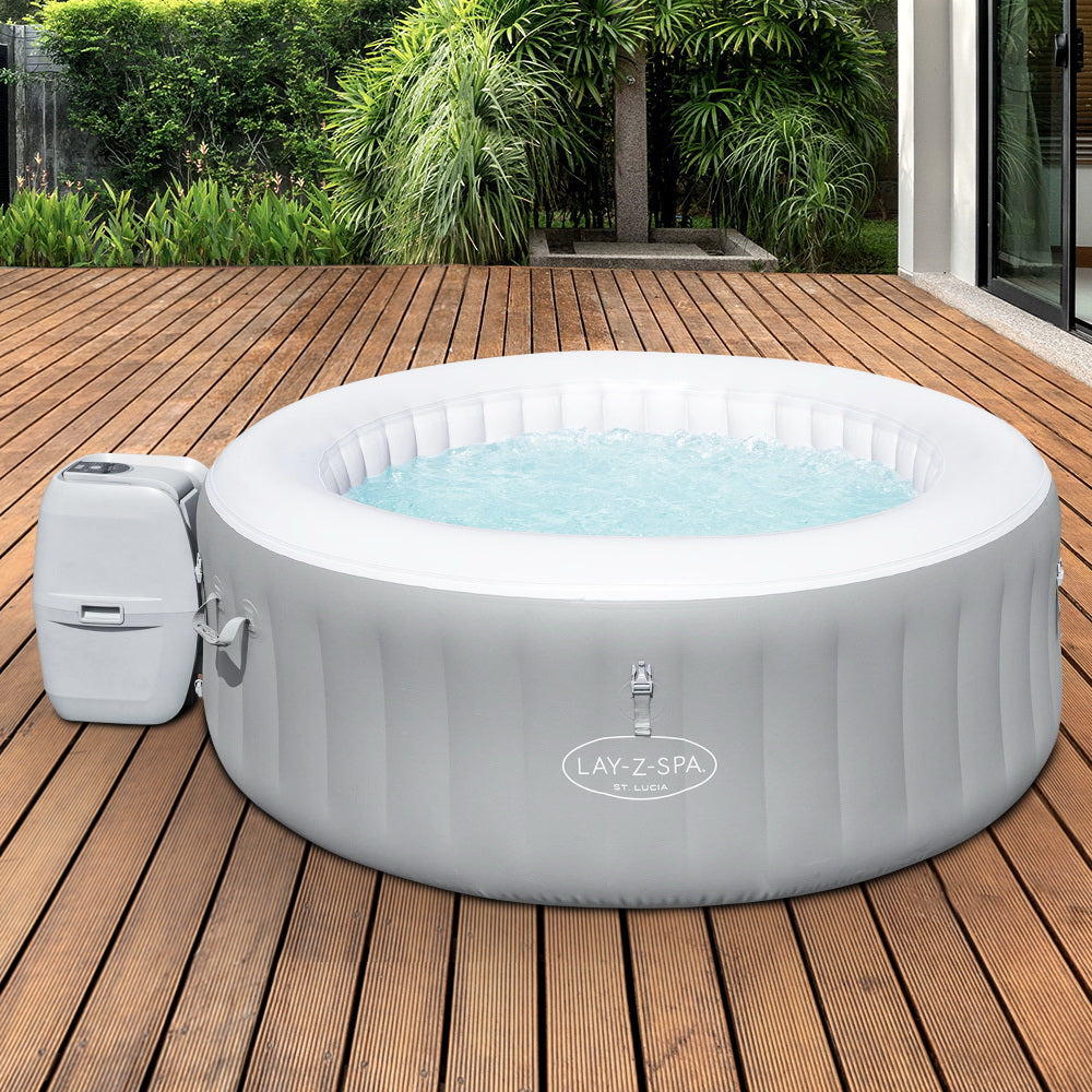 Bestway Inflatable Spa Pool Massage Portable Hot Tub Lay-Z Spa Mini Bath Pools - House Things Home & Garden > Pool & Accessories