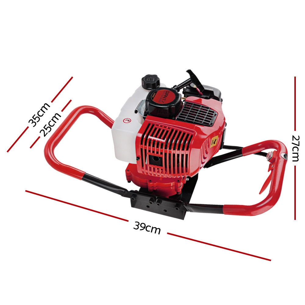 Post Hole Digger Petrol Complete 80CC Motor Only Earth Auger - House Things Tools > Power Tools