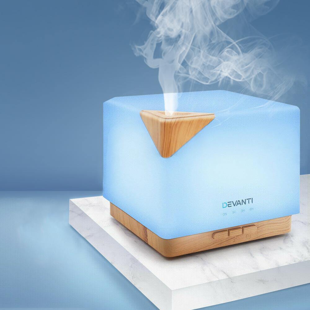 Aroma Diffuser Air Humidifier Night Light 600ml - House Things Appliances > Aroma Diffusers & Humidifiers