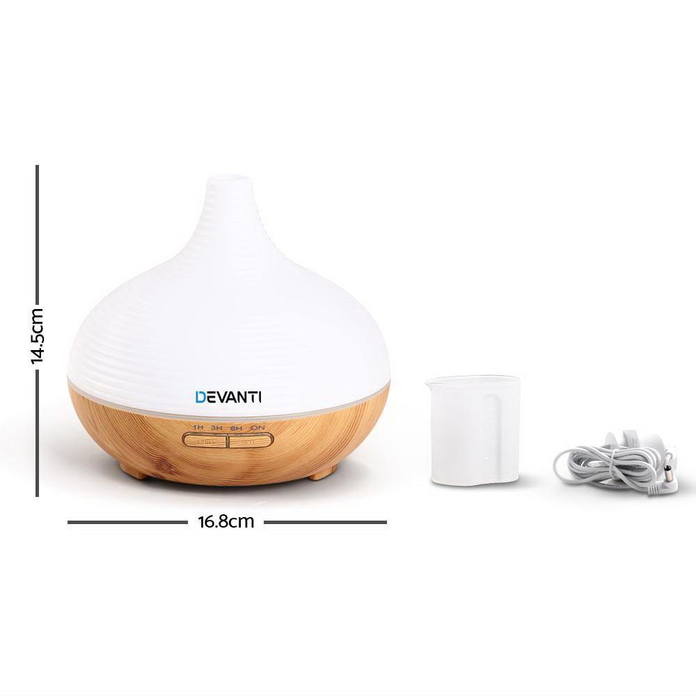 Aroma Diffuser Air Humidifier Night Light 300ml - Housethings 